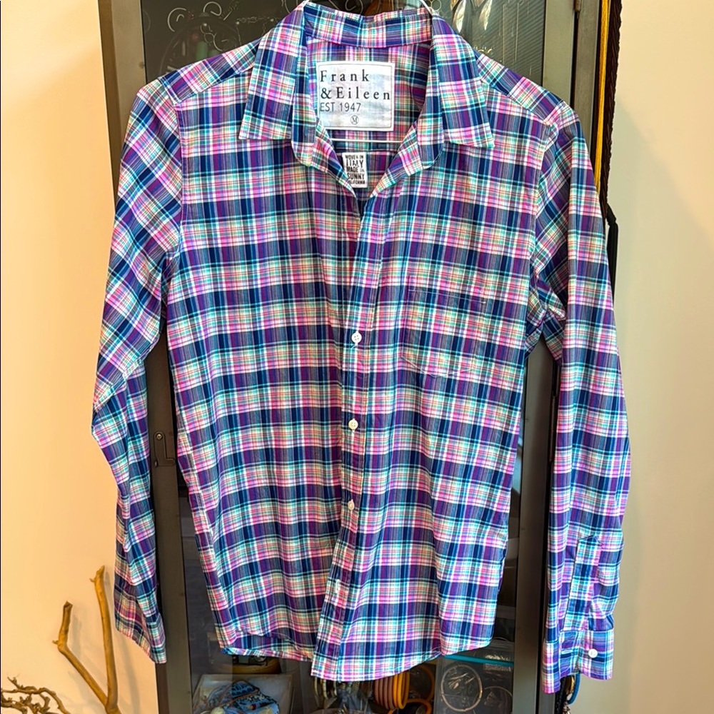 Frank & Eileen Barry plaid shirt, Medium